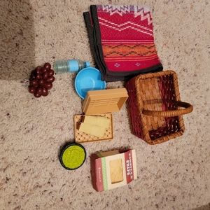 American Girl Saige Picnic Set